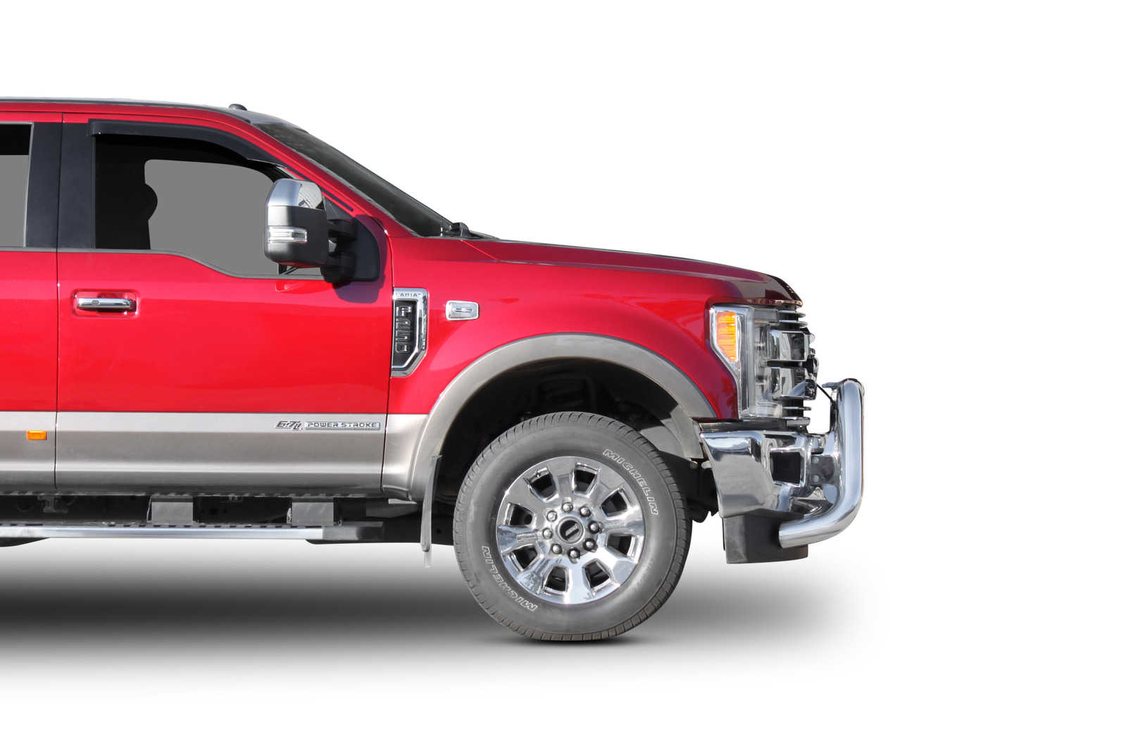 ECB Polished Nudge Bar to suit Ford F250 Super Duty Limited 06/18 ...