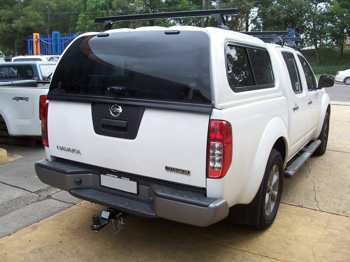 Nissan Navara D40 EGR Premium Canopy with Slide and Lift Windows