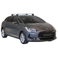 Prorack Silver 2 Bar Aero Through Bar kit to suit Citroen DS5 5dr Hatch (2012 - 2015)