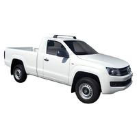 Prorack Silver 1 Bar Aero Flush Bar kit to suit Volkswagen Amarok Single Cab 2dr Ute (2010 - 4/2023)