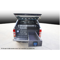 MSA 4x4 Complete Left Hand Drawer Kit to suit Toyota Landcruiser 300 Series 10/2021 - Onwards