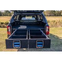 MSA 4x4 Complete Dual Drawer Kit to suit Ford Ranger 07/2022 - Onwards