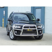 ECB Black Ripple Roo Bar to suit Mitsubishi Outlander ZH Excludes RX 10/09 - 10/12