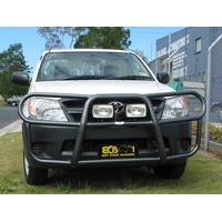 ECB Polished Roo Bar to suit Toyota HiLux 4WD 03/05 - 07/11