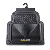 Bushranger Mud Tamer Universal Rear Floor Mats (Black)