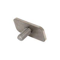 Rhino-Rack B222-BP M8 X 16.5mm (20.6mm x 45mm) Stainless Steel Rectangular T-Bolt (4-Pack)