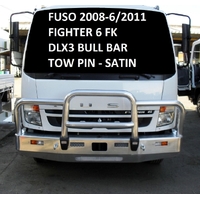 ECB Black Ripple Deluxe 3 BullBar with towpin to suit Fuso Fighter FK Euro 4 06/08 - 06/11