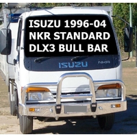 ECB Black Ripple Deluxe 3 BullBar to suit Isuzu NKR NC 1996 - 2004