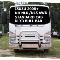 ECB Black Ripple Deluxe 3 BullBar to suit Isuzu NLR NH 2008 - 11/21