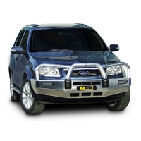 ECB Silver Hammertone BullBar to suit Ford Territory SY MKII 05/09 - 04/11