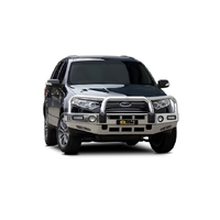 ECB Black Ripple BullBar with Bumper Lights to suit Ford Territory SZ 05/11 - 09/14