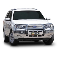 ECB Black Ripple BullBar with Bumper Lights to suit Ford Territory SZ MKII 10/14 - Onwards