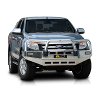 ECB Textura Black BullBar to suit Ford Ranger PX 2WD Highrise 10/11 - 06/15