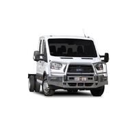 ECB Textura Black BullBar to suit Ford Transit VO Cab Chassis 05/19 - Onwards