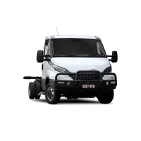 ECB Black Ripple BullBar with Bumper Lights to suit Iveco Daily 50C/45C E6 01/21 - Onwards