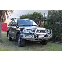 ECB Textura Black BullBar to suit LExus LX470 04/98 - 12/07