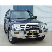 ECB Textura Black BullBar to suit Mitsubishi Pajero NS 11/06 - 11/08