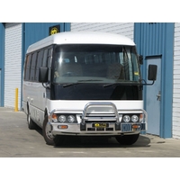 ECB Polished BullBar to suit Fuso Rosa Bus 2002 - 09/20