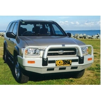 ECB Polished BullBar to suit Nissan Pathfinder R50 Series 2 02/99 - 06/05