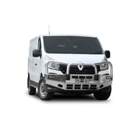 ECB Black Ripple BullBar to suit Renault Trafic 10/18 - 06/22