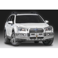 ECB Black Ripple BullBar with Bumper Lights to suit Subaru Outback 12/17 - 11/20