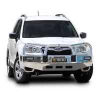 ECB Black Ripple BullBar to suit Subaru Forester Non XT 02/13 - 12/15