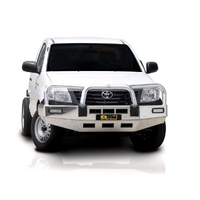 ECB Polished BullBar to suit Toyota HiLux 4WD 09/11 - 06/15