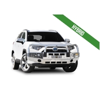 ECB Black Ripple BullBar with Bumper Lights to suit Toyota Rav4 GXL 01/19 - Onwards