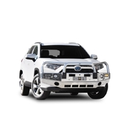 ECB Black Ripple BullBar with Bumper Lights to suit Toyota Rav4 Cruiser 01/19 - Onwards