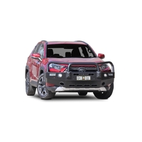 ECB Textura Black BullBar with Bumper Lights to suit Toyota Rav4 Edge Petrol 01/19 - Onwards