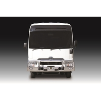 ECB Black Ripple BullBar to suit Toyota Coaster 04/17 - 12/21