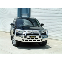 ECB Black Ripple BullBar with Bumper Lights to suit Toyota Kluger 09/10 - 02/14