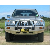 ECB Textura Black BullBar to suit Toyota Prado 120 Series GX 03/03 - 10/09