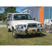 ECB Polished BullBar to suit Toyota HiLux 2WD 11/01 - 02/05