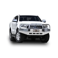 ECB Textura Black BullBar to suit Ford Ranger PX MKIII 4WD Highrise 09/18 - 04/22