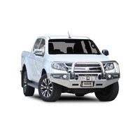 ECB Black Ripple Winch BullBar with Bumper Lights to suit Holden Colorado LS-LT-LTZ 07/16 - 12/20