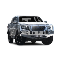 ECB Black Ripple Winch BullBar to suit Nissan Navara 12/20 - Onwards