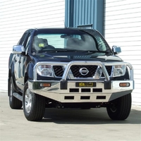 ECB Textura Black BullBar to suit Nissan Navara D40 ST /05 - 12/11