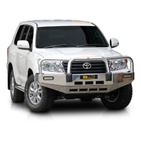 ECB Textura Black BullBar to suit Toyota LandCruiser 200 Series GXL 03/12 - 10/15