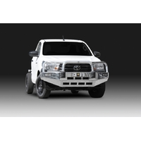 ECB Textura Black BullBar to suit Toyota HiLux SR 4WD Wide Cab 07/15 - 05/18