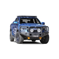 ECB Black Ripple Triple Hoop Winch Bar to suit Ford Ranger 05/22 - Onwards