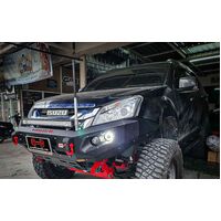 Hamer 4x4 King Series Bull Bar to suit Isuzu Mux 2012 - 2016