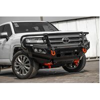 Hamer 4x4 King Series Plus Bull Bar (Incl. Rated Recovery Points) to suit Toyota Landcruiser 300 SERIES 2021 - Onwards