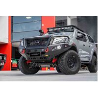 Hamer 4x4 King Series Plus Bull Bar (Incl. Rated Recovery Points) to suit Nissan Navara 2021 - Onwards