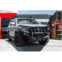 Hamer 4x4 King Series Plus Bull Bar (Incl. Rated Recovery Points) to suit Toyota Landcruiser Prado PRADO 150 SERIES 2018 - Onwards