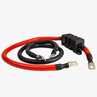 Hardkorr 60Mm2/ Oawg Cables With 250A Anh Fuse (For Use With 2000W Inverter)