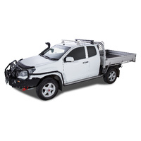 Rhino-Rack Heavy Duty 2500 Black 1 Bar Roof Rack (Rear) for ISUZU D-Max Gen2 TF Space Cab 2DR Ute (01/2012-12/2020) - JA0215