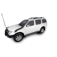 Rhino-Rack Vortex SX Black 2 Bar Roof Rack for NISSAN Pathfinder With Roof Rails 4DR 4WD (07/2005-09/2013) - JA1936