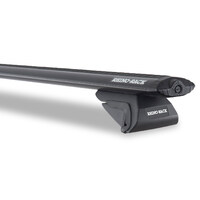 Rhino-Rack Vortex SX Black 2 Bar Roof Rack for LINCOLN Navigator With Roof Rails 5DR 4WD (01/2007-01/2012) - JA1937