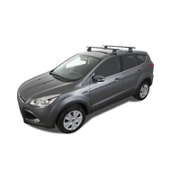 Rhino-Rack Vortex 2500 Black 2 Bar Roof Rack for FORD Escape ZG 5DR SUV (01/2017-12/2020) - JA3994